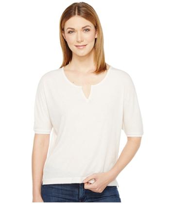 Alternative Eco Gauze Roam Short Sleeve Tee (white Mist) Women's T Shirt