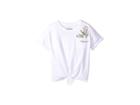 Lucky Brand Kids Wynne Tee (big Kids) (whisper White) Girl's T Shirt