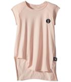 Nununu Trimmed Sleeveless Shirt (little Kids/big Kids) (powder Pink) Girl's Sleeveless