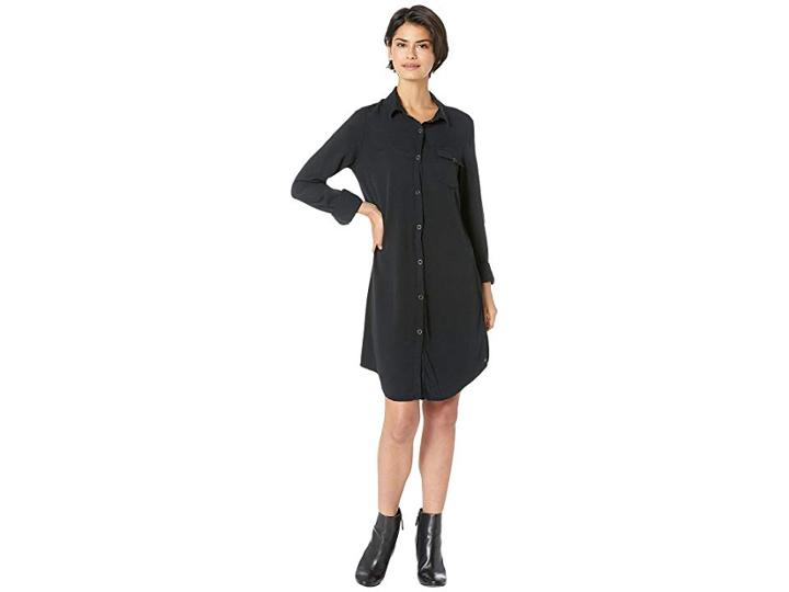 Roxy Tomini Bay View Shirtdress (true Black) Women's Dress