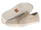 Frye Chambers Low (cement Sunwash Nubuck) Men's Lace Up Casual Shoes