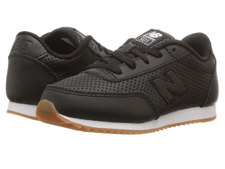 New Balance Kids Kz501v1i (infant/toddler) (black/black) Kids Shoes