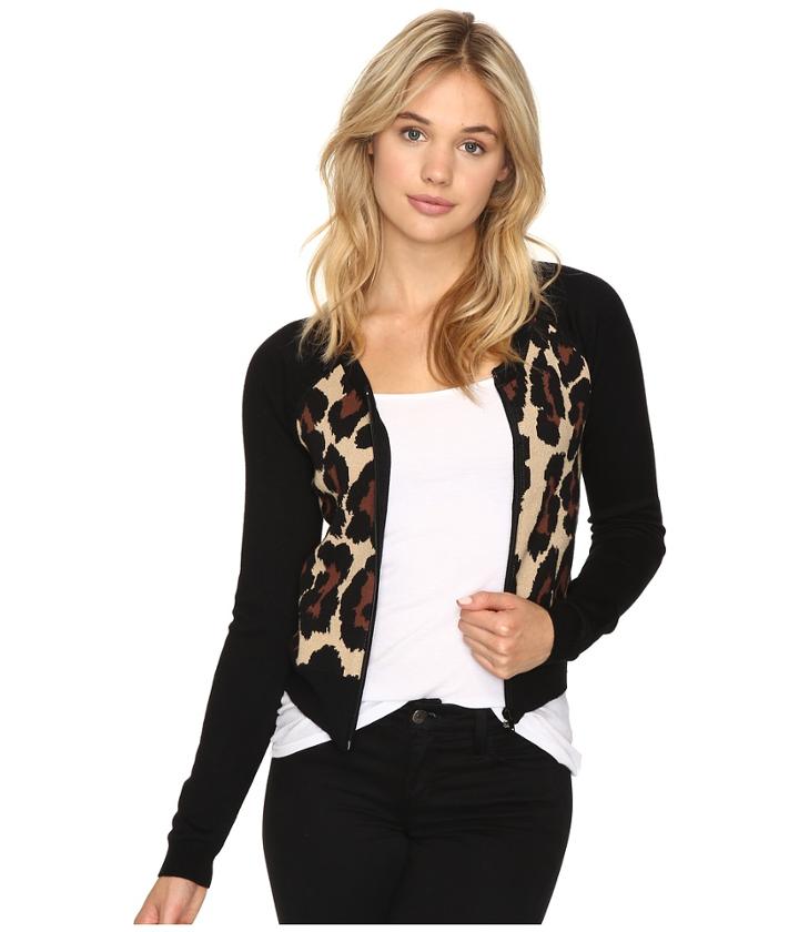 Romeo & Juliet Couture Leopard Jacket (beige) Women's Coat