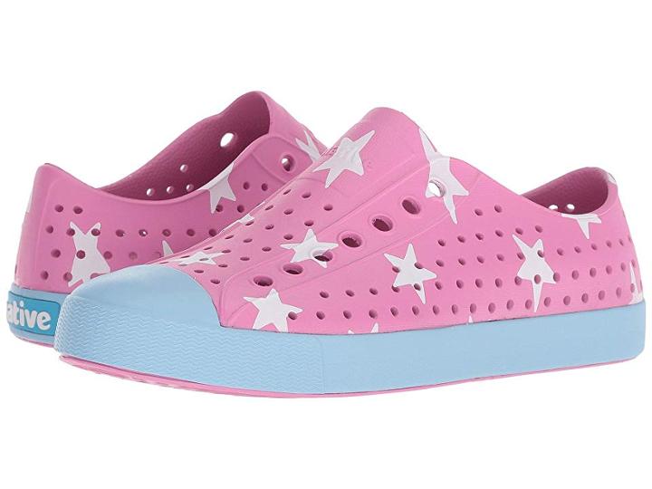 Native Shoes Jefferson (malibu Pink/sky Blue/big Star) Shoes