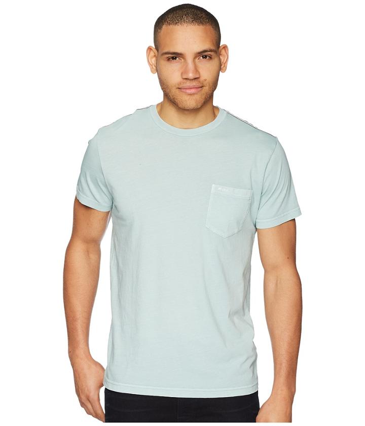 Rvca Ptc 2 Pigment Knit Tee (grey Mist) Men's T Shirt
