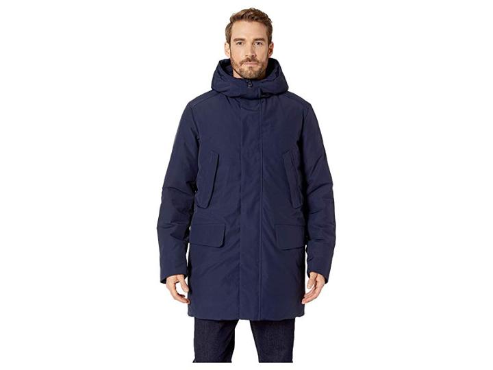 Save The Duck Puffer With Zip Out Liner (navy) Men's Coat