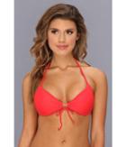 Body Glove Smoothies Baby Love Triangle Top (scarlet Red) Women's Swimwear