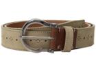Stacy Adams Richmond 34mm Genuine Leather Belt (sand) Men's Belts