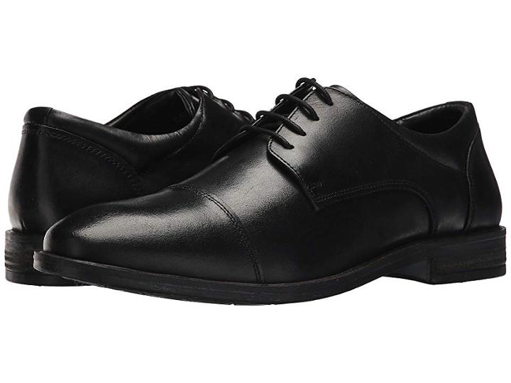 Josef Seibel Myles 19 (black) Men's Lace Up Cap Toe Shoes