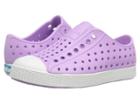 Native Kids Shoes Jefferson (toddler/little Kid) (lavender Purple/shell White) Girls Shoes