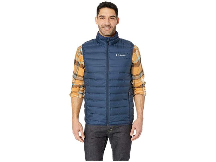 Columbia Lake 22 Down Vest (collegiate Navy) Men's Vest