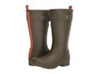 Sperry Walker Atlantic (olive/orange) Women's Rain Boots