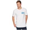 Reyn Spooner Surfboard Santa Short Sleeve T-shirt (white) Men's T Shirt