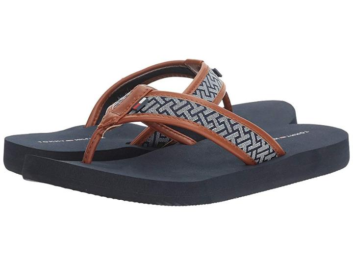 Tommy Hilfiger Ceslyn 2 (blue Multi Fabric) Women's Shoes