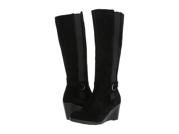 Blondo Lexie Waterproof (black Suede) Women's Waterproof Boots