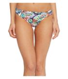 Lauren Ralph Lauren Cabana Paisley Ring Front Hipster Bottom (multicolored) Women's Swimwear