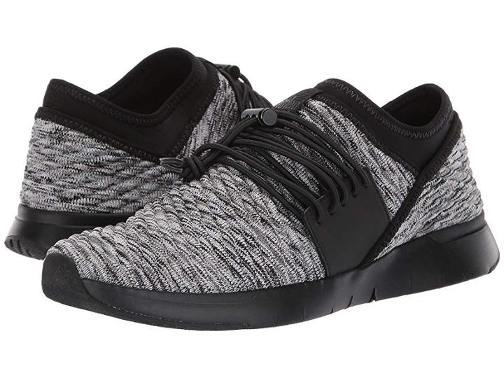 Fitflop Artknit Lace-up (black Mix) Women's  Shoes