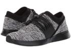 Fitflop Artknit Lace-up (black Mix) Women's  Shoes