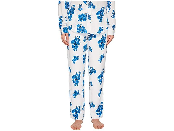 Bldwn Louisa (blue Floral Print) Women's Casual Pants