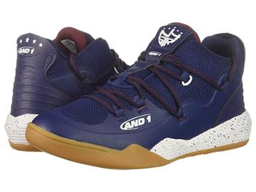 And1 Kids Enforcer (little Kid/big Kid) (medieval Blue/cordavan/white) Boys Shoes