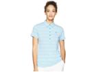 Under Armour Golf Zinger Novelty Polo (capri/capri/capri) Women's Short Sleeve Pullover