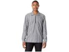 Wesc Banks Long Sleeve Woven Shirt (neutral Grey) Men's Clothing