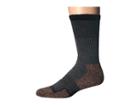 Carhartt Force Steel Toe Copper Crew Socks 1-pair Pack (charcoal Heather) Men's Crew Cut Socks Shoes