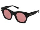 Dkny 0dy4148 (black/rose Lens) Fashion Sunglasses