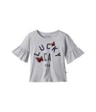 Lucky Brand Kids Nora Graphic Tee (toddler) (greystone Heather) Girl's T Shirt