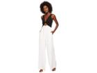 Jill Jill Stuart Two-tone Jumpsuit (black/off-whtie) Women's Jumpsuit & Rompers One Piece