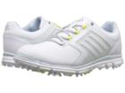 Adidas Golf Adistar Tour (ftwr White/soft Blue-tmag/sunny Lime-tmag) Women's Golf Shoes