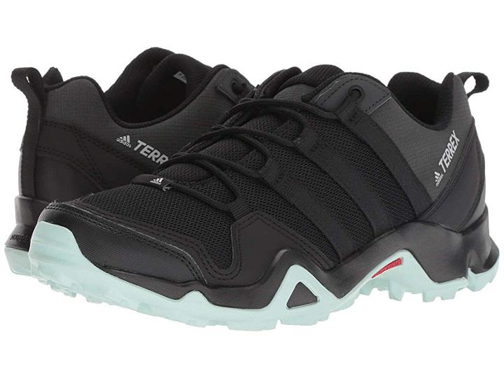 Adidas Outdoor Terrex Ax2r (black/black/ash Green) Women's Shoes