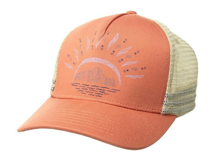 Toad&co Stretch Cord Trucker Hat (papaya) Caps