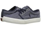 Polo Ralph Lauren Kids Ethan Low (little Kid) (navy Chambray) Boy's Shoes