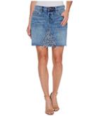 Blank Nyc Denim Studded Skirt In Way Back When (way Back When) Women's Skirt