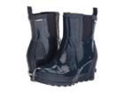 Sorel Joan Rain Wedge Chelsea Gloss (collegiate Navy/ Atmosphere) Women's Waterproof Boots