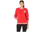 Juicy Couture Jxjc La Convertible Bomber Jacket (true Red) Women's Clothing