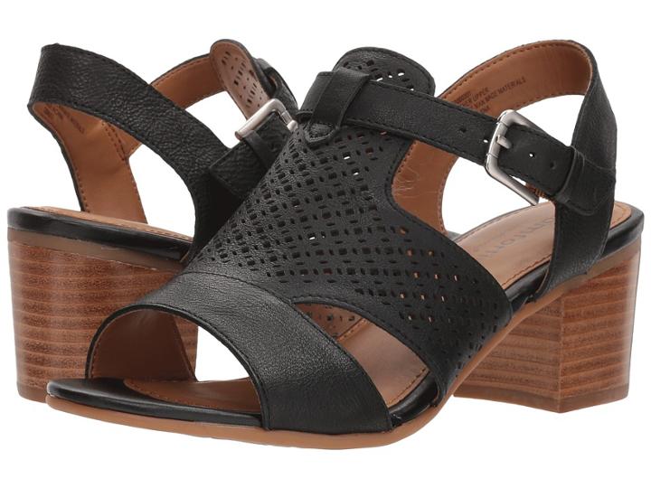 Comfortiva Amber (black Cow Oily Veg) Women's Clog/mule Shoes