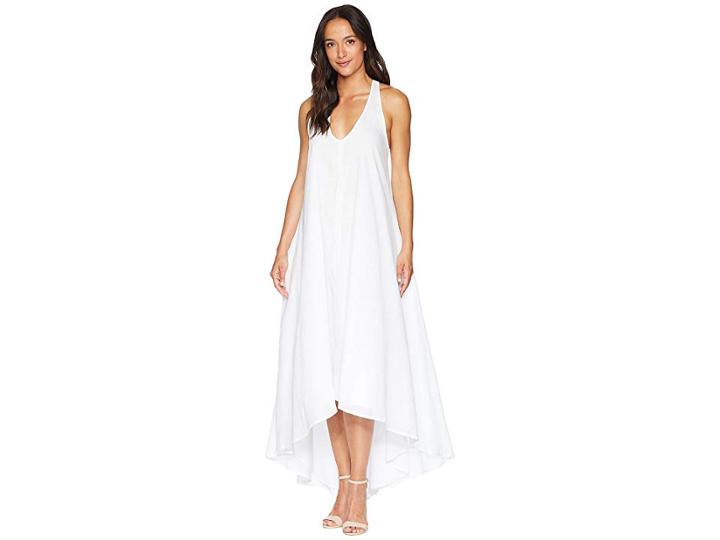 Kenneth Cole New York Racerback Twist Strap Dress (white) Women's Dress