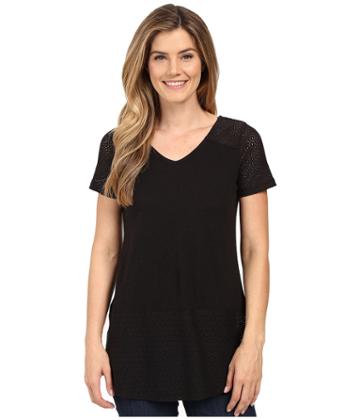 Aventura Clothing Allura Top (black) Women's T Shirt