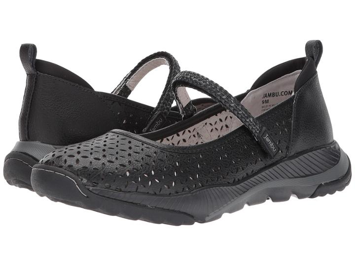 Jambu Bailey Mj (black Tumbled Leather) Women's Shoes