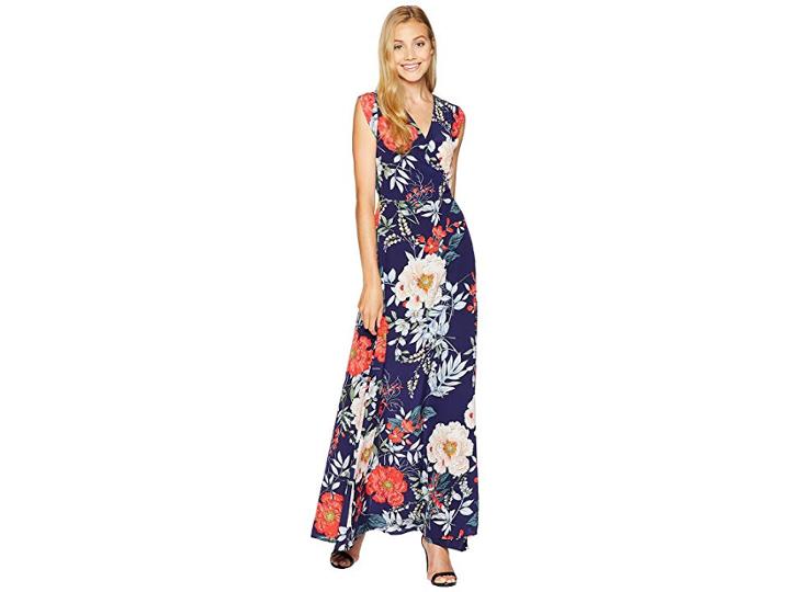 Yumi Kim Swept Away Maxi (rain Forest Navy) Women's Dress