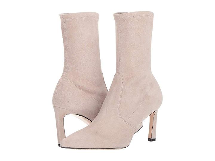 Stuart Weitzman Rapture 75 (pebble Suede) Women's Shoes