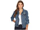 Levi's(r) Womens Ny Jets Sport Denim Trucker (blue) Women's Coat