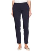 Tommy Hilfiger Compression Cotton Slim Ankle Pants (midnight) Women's Casual Pants