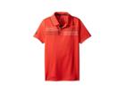 Adidas Golf Kids Merch Polo (big Kids) (hi-res Red) Boy's Short Sleeve Pullover