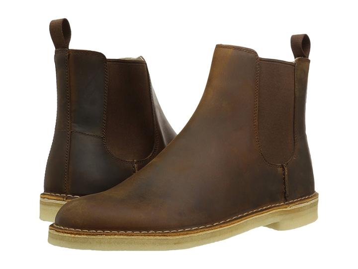 Clarks Desert Peak (beeswax) Men's Pull-on Boots