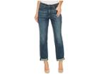 Nydj Boyfriend Jeans In Crosshatch Denim In Desert Gold (desert Gold) Women's Jeans