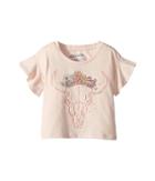 Lucky Brand Kids Edina Tee (toddler) (peach Blush) Girl's T Shirt