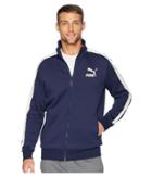 Puma T7 Inserts Suede Jacket (peacoat) Men's Coat